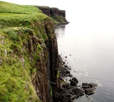 Kilt Rock And Mealt Falls, Skye, Wester Ross, Scotland, Uk. Royalty Free Stock Images Kilt Rock And Mealt Falls, Skye, Wester Ross, Scotland, Uk. Royalty Free Stock Images