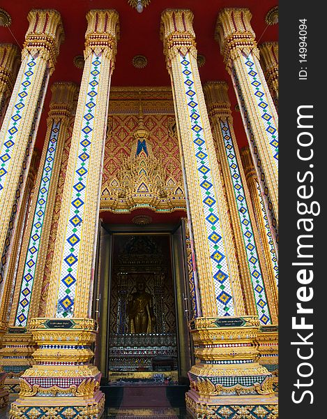 Entrance of Buddhist temple in the ancient city of U Thong in Suphanburi, Thailand. Entrance of Buddhist temple in the ancient city of U Thong in Suphanburi, Thailand.