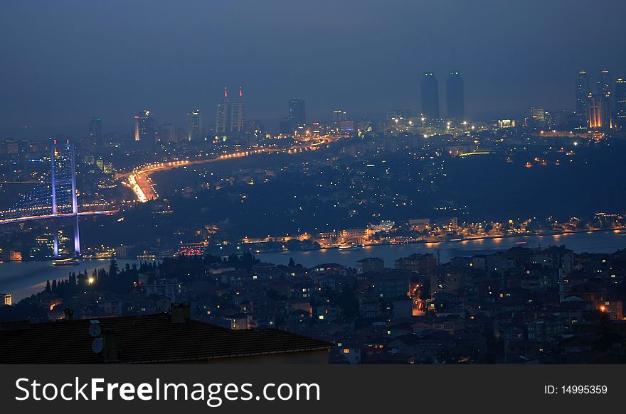 Bosporus in Istanbul, Turkey