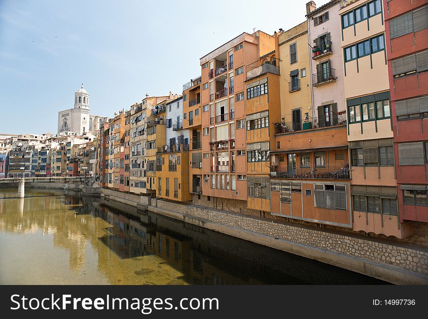 View Of Girona