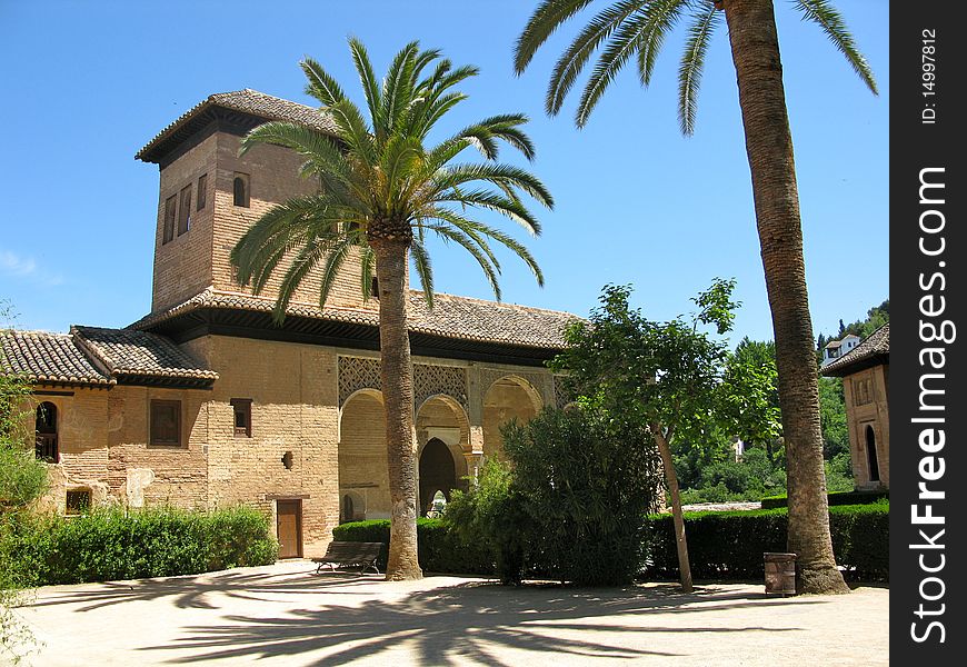 Building In The Alhambra, Granada