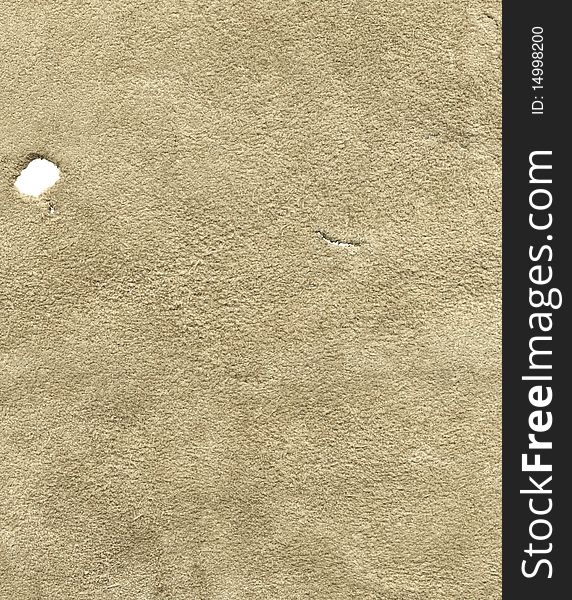 Scanned texture of beige soft leather with isolated holes. Scanned texture of beige soft leather with isolated holes