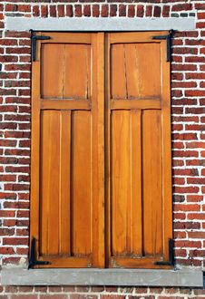 Shutters Closed Stock Photo Shutters Closed Stock Photo