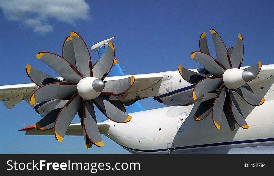 Propellers of AN-70 airplane #2