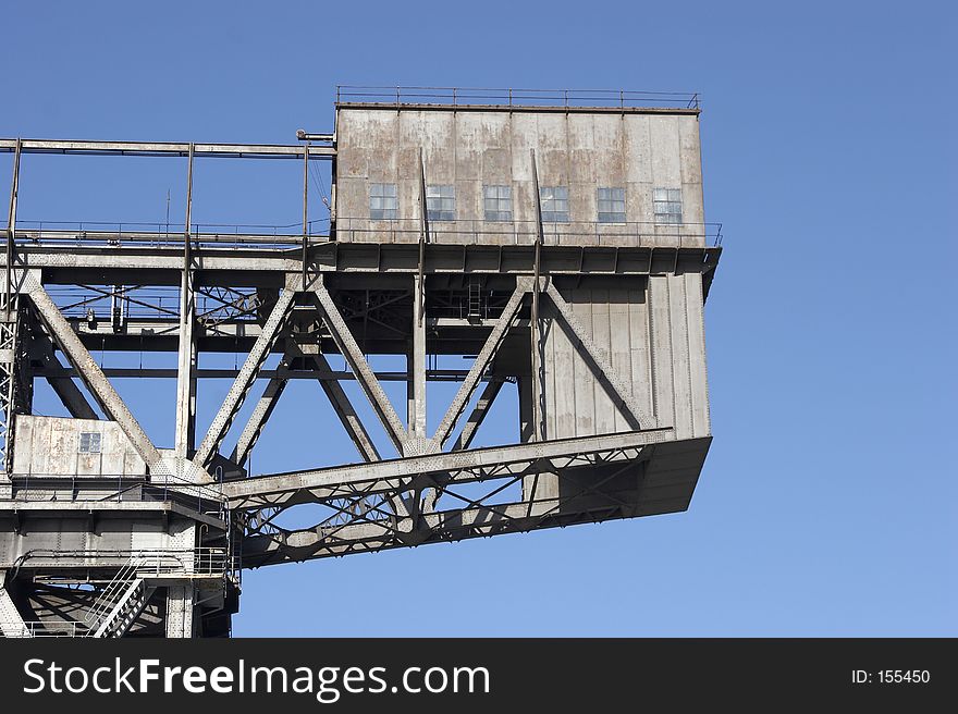 Cabin on a 150 ton Crane. Cabin on a 150 ton Crane