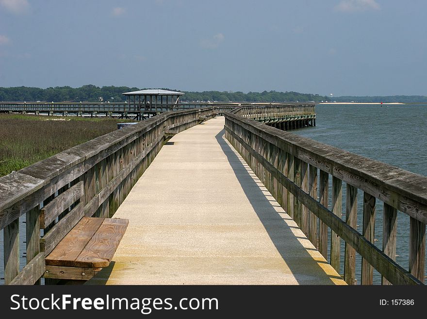 Boardwalk in South Carolina