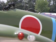 Japanese Zero Fighter Aircraft Stock Photography