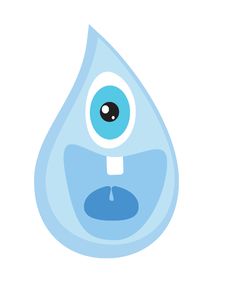 Happy Tear Royalty Free Stock Image Happy Tear Royalty Free Stock Image