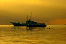 Sunset Boats Stock Images Sunset Boats Stock Images
