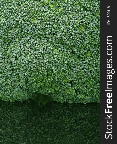 Fresh green vegetables, macro close up