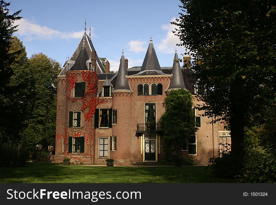 Castle of Keukenhof, the Netherlands.