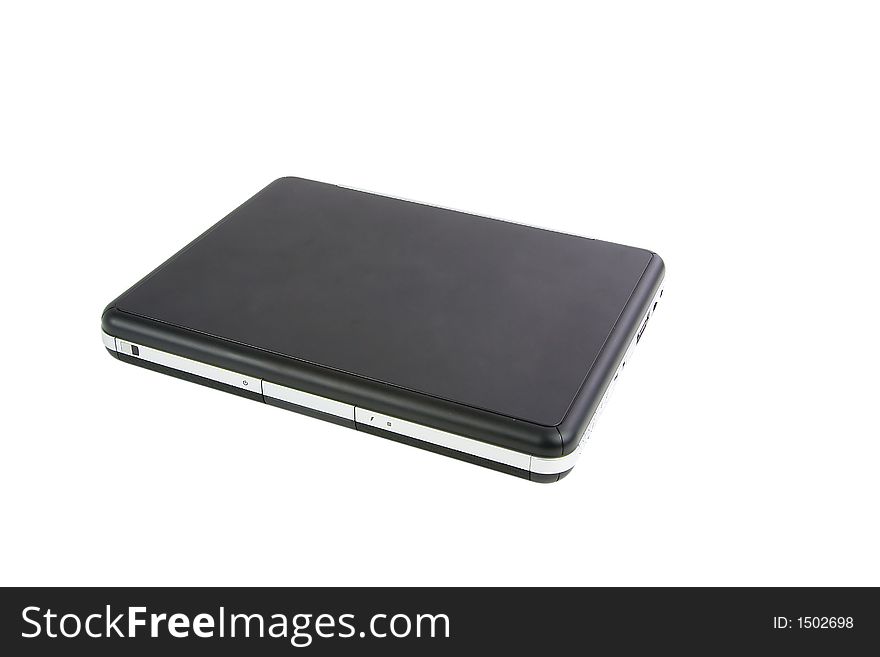 Laptop isolated on a white background