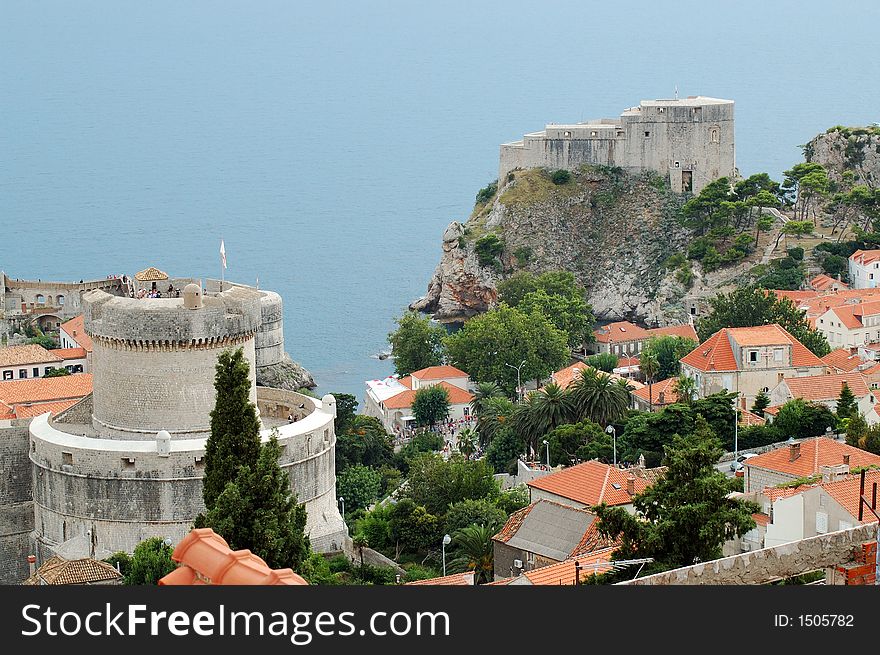 Dubrovnik, old city, middle ages, Croatia