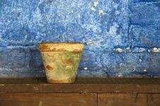 Old Plant Pot Stock Images