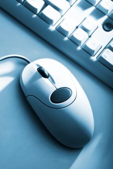 Mouse And Keyboard Royalty Free Stock Images