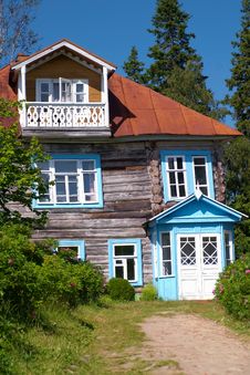 Wooden Russian House Royalty Free Stock Photo Wooden Russian House Royalty Free Stock Photo