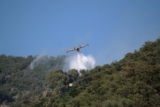Canadair Plane To Fire Stock Photos Canadair Plane To Fire Stock Photos