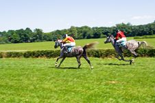 Horse Racing On Racecourse Stock Image Horse Racing On Racecourse Stock Image