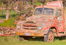 Vintage Abandoned Truck Stock Photos Vintage Abandoned Truck Stock Photos