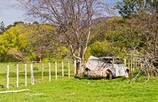 Vintage Abandoned Car Royalty Free Stock Photos Vintage Abandoned Car Royalty Free Stock Photos