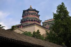 Summer Palace- Tower Of Buddhist Incense(foxiangge Royalty Free Stock Photo Summer Palace- Tower Of Buddhist Incense(foxiangge Royalty Free Stock Photo