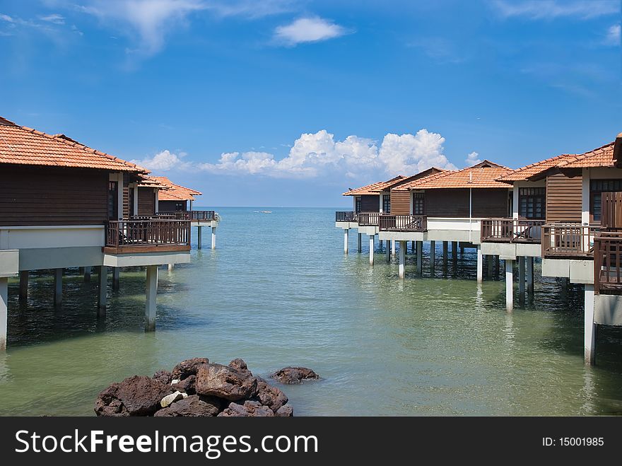 Luxury and tropical Sea View Resort