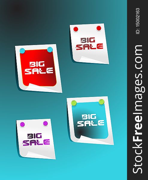 Sale stickers