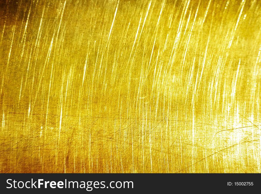 Golden grunge texture.