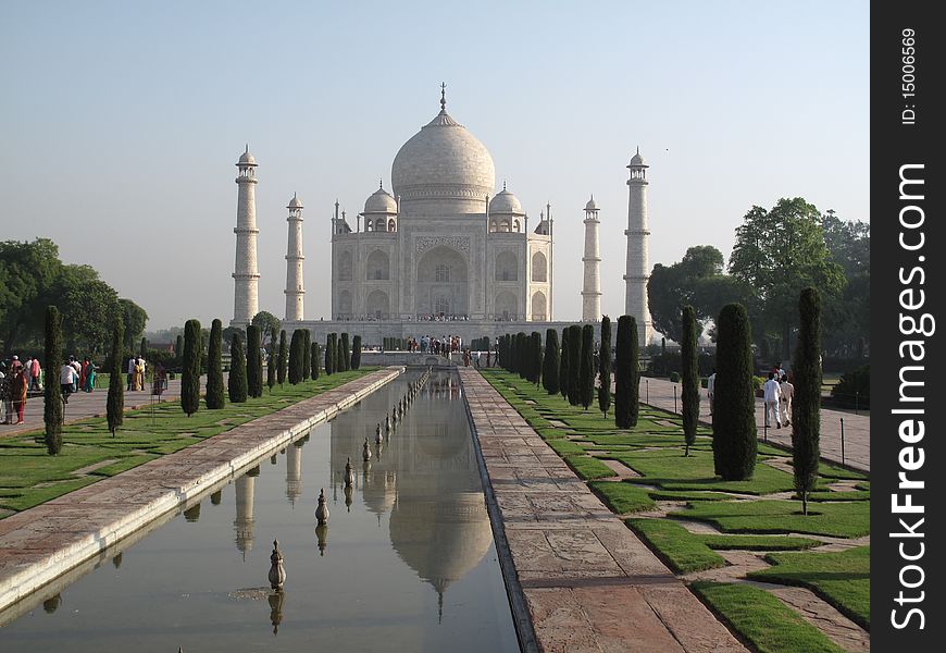 Taj Mahal from the grounds