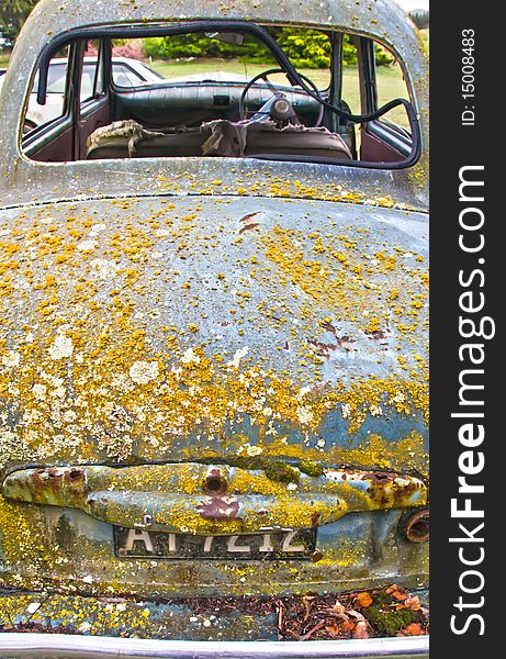 Vintage Abandoned Car