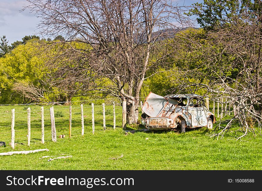 Vintage Abandoned Car