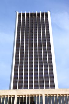 The Wells Fargo Tower, Portland OR. Royalty Free Stock Photography