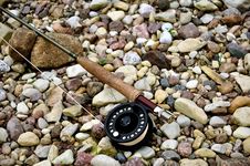 Fly Rod With Reel Royalty Free Stock Images Fly Rod With Reel Royalty Free Stock Images