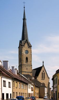 Church St. Thomas Of Canterbury - Mohelnice Stock Photography Church St. Thomas Of Canterbury - Mohelnice Stock Photography
