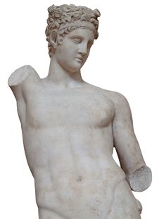 Isolated White Marble Statue Of A Man Royalty Free Stock Photo Isolated White Marble Statue Of A Man Royalty Free Stock Photo