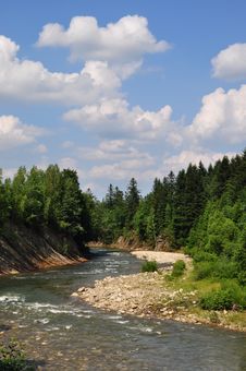 Mountain Small River. Stock Photography Mountain Small River. Stock Photography