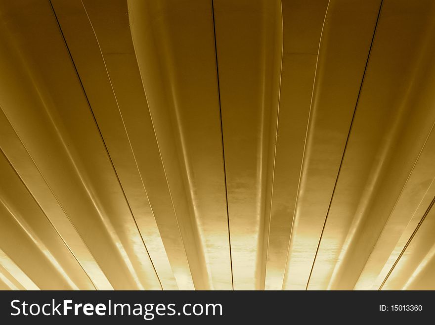 Sepia Patterns In The Roof