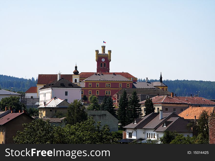 Castle Mirov - in now days used as state prison