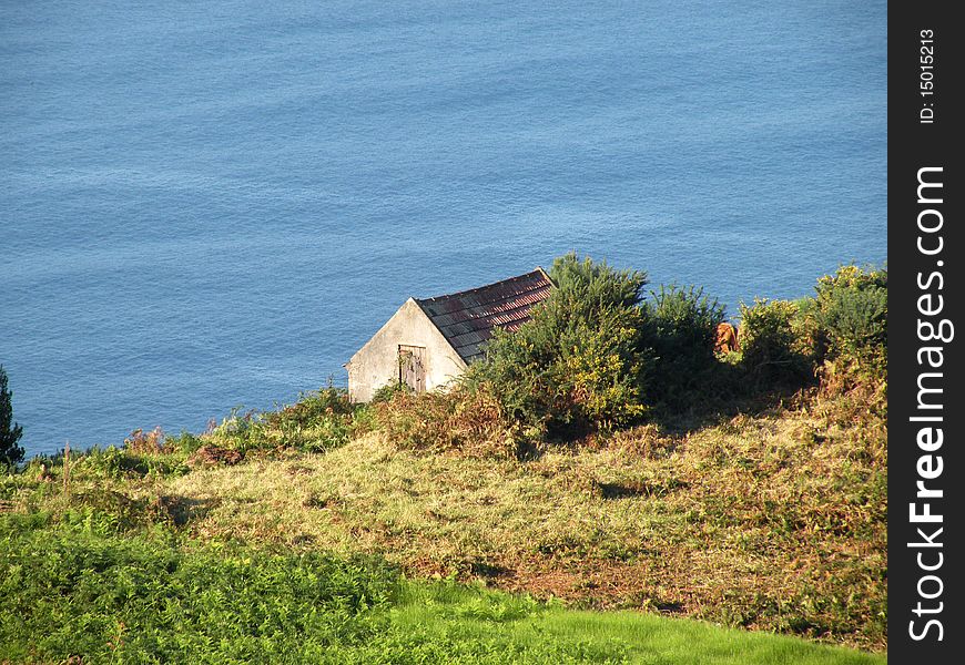 Small cottage near the sea