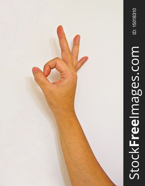 Hand sign