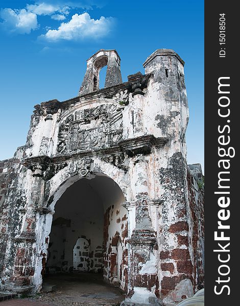 Malacca of landmark popular for international tourism. Malacca of landmark popular for international tourism