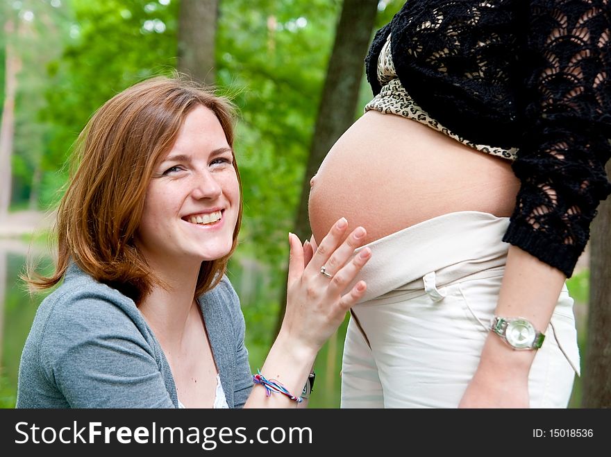 Girl Near Pregnant