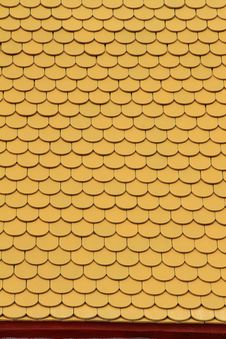 Tile Roof Stock Photography