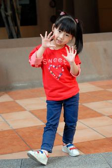 Asian Child Royalty Free Stock Image