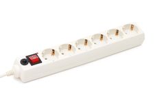 Power Extension Cord With On-off Switch Stock Photos