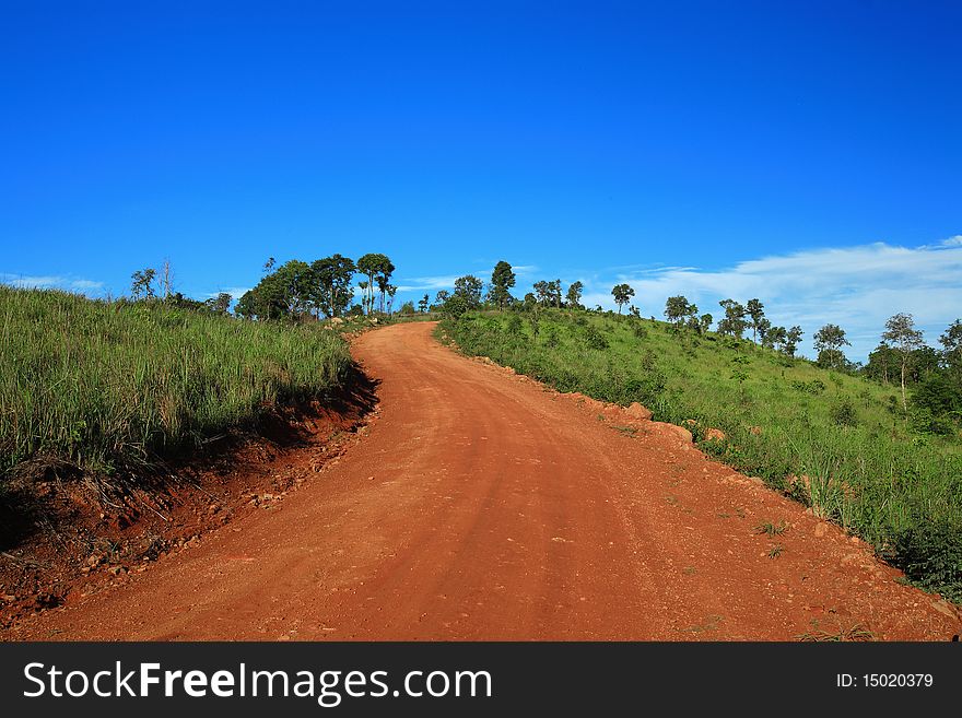 Road In Mountain