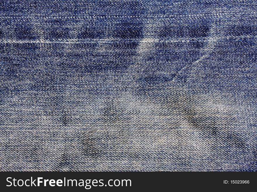 Seam of blue jeans pants texture. Seam of blue jeans pants texture.