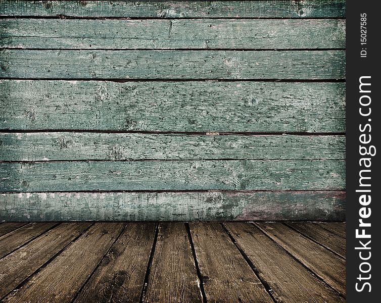 Vintage wooden planks interior as background. Vintage wooden planks interior as background