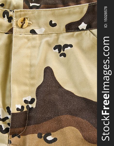Closeup detail of a brown jeans,modern detail. Closeup detail of a brown jeans,modern detail