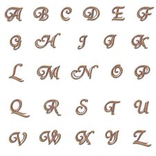 Brown Double Letters Free Stock Images Photos Stockfreeimages Com